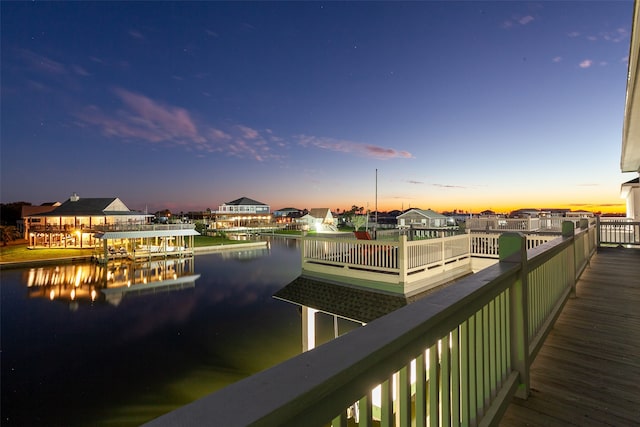 property view of water