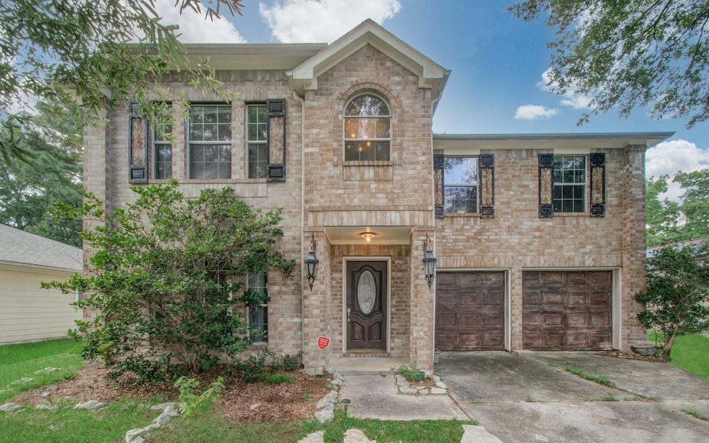 17319 Morning Star Ave, Crosby, TX 77532 - view of front of house featuring a garage