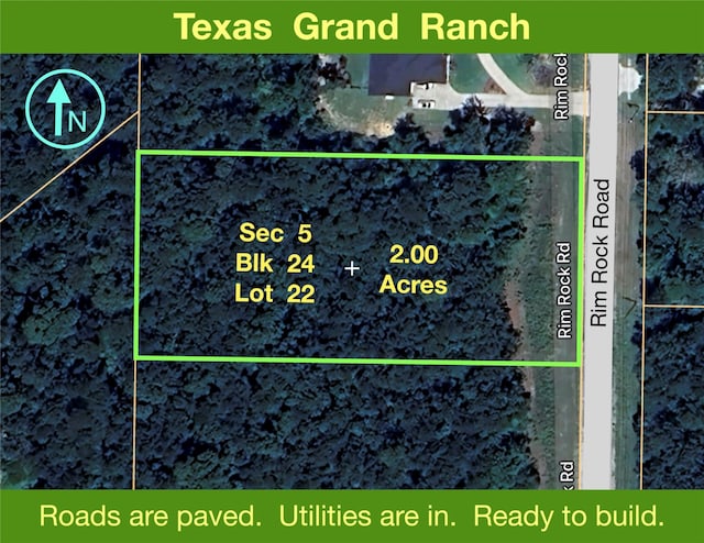 5-24-22 Rim Rock Rd, Huntsville TX, 77340 land for sale