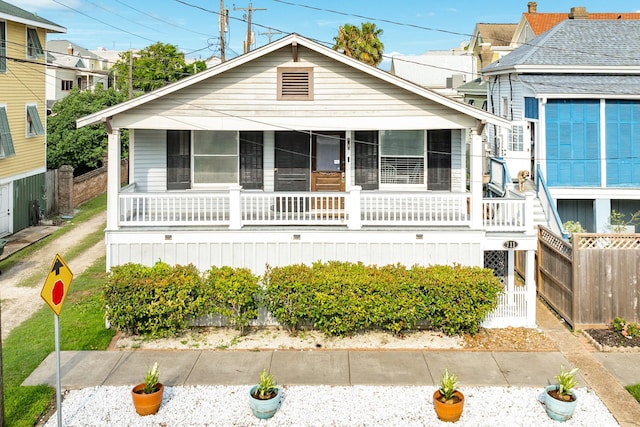 view of front of house