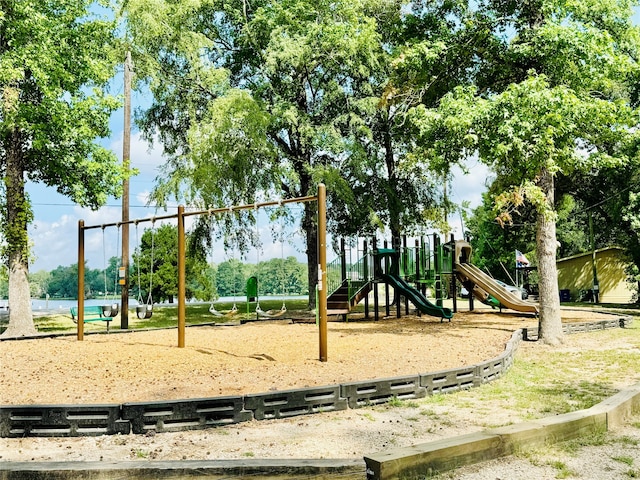 view of play area