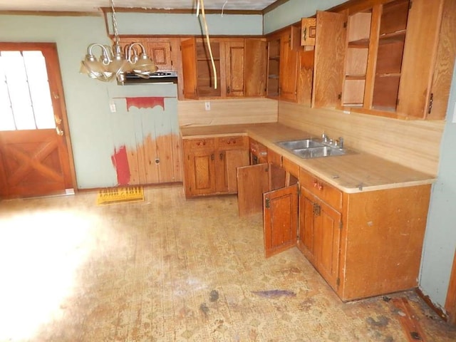 kitchen with sink