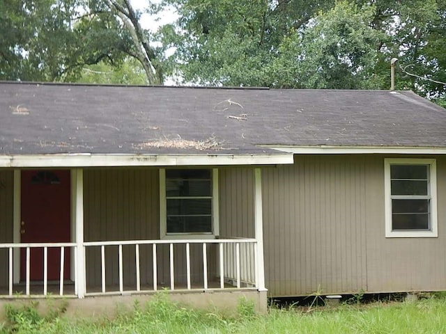 view of side of home