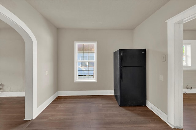 interior space featuring hardwood / wood-style floors