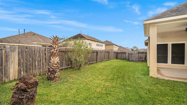 3019 Fern Brook Ln, Rosenberg, TX 77471 - view of yard with a ceiling fan