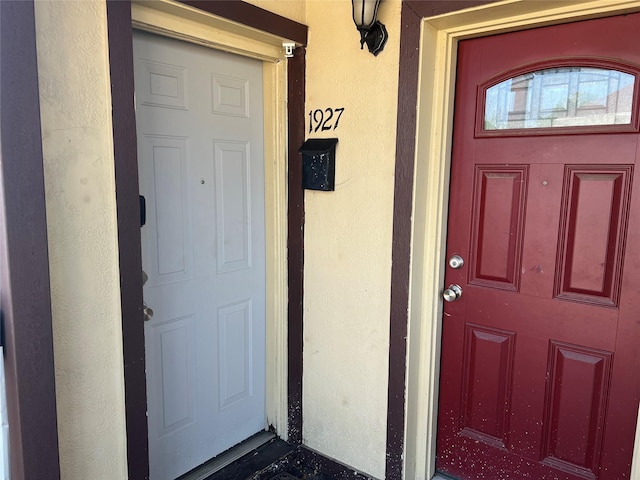 1929 W Dallas St, Houston, TX 77019 - view of exterior entry with stucco siding