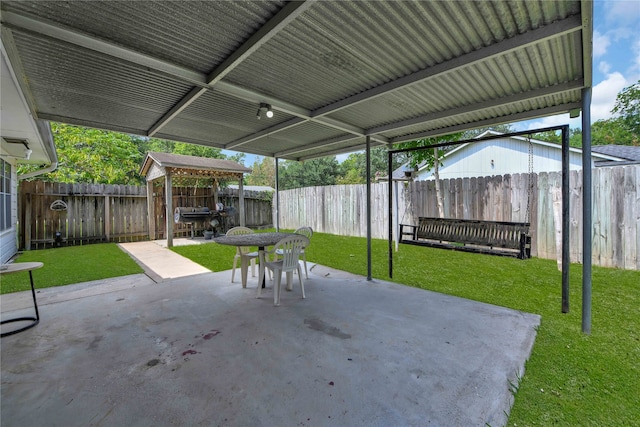 view of patio