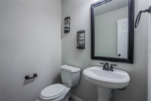 bathroom with toilet