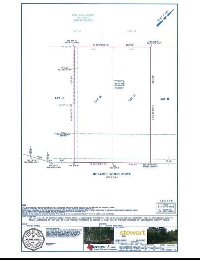 00 W Rollingwood, Pinehurst TX, 77362 land for sale