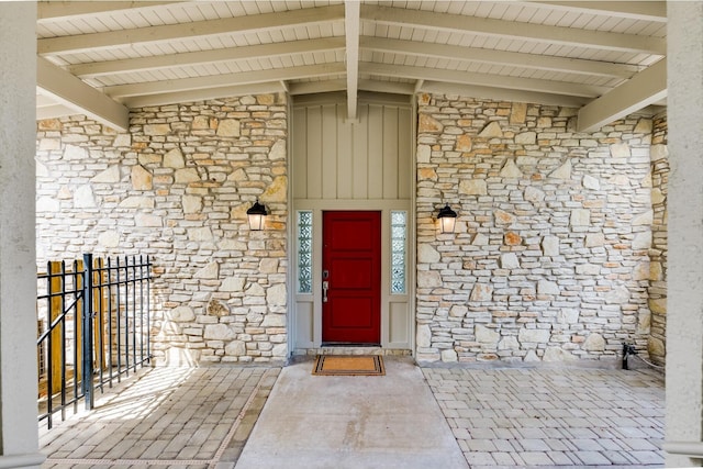 view of property entrance