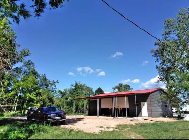 view of rear view of property