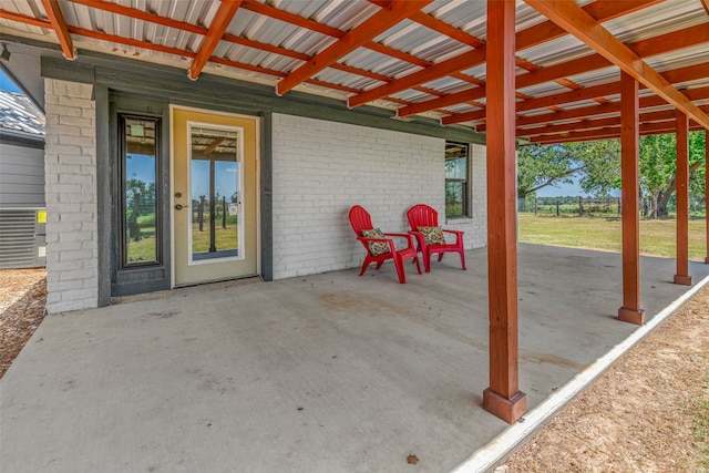 view of patio / terrace