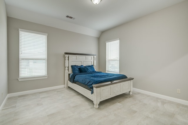 view of tiled bedroom