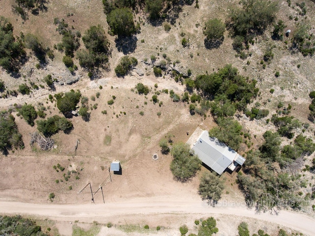 bird's eye view featuring a rural view