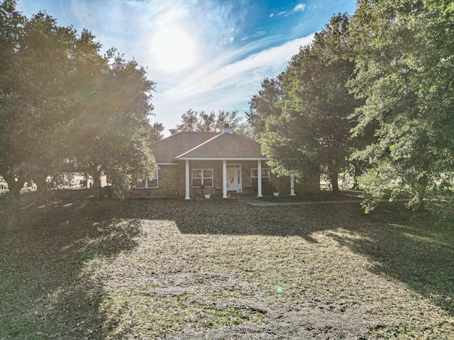 view of front of house