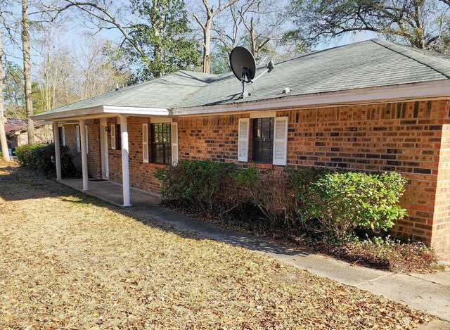 view of rear view of house