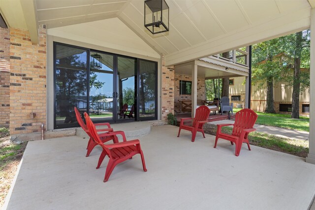 view of patio