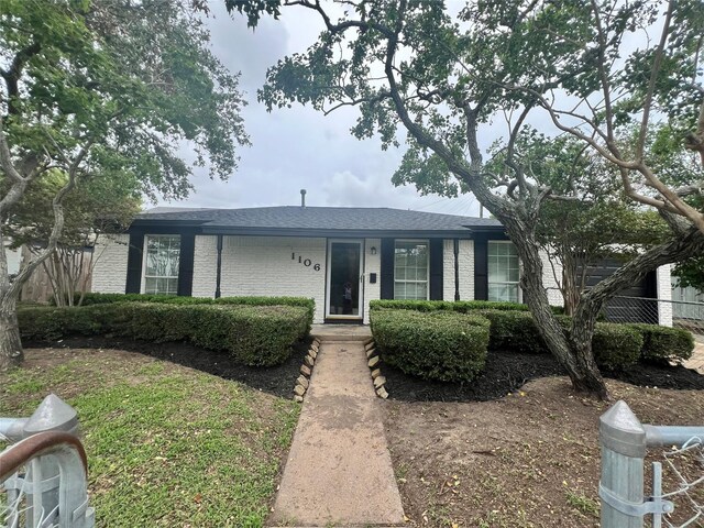 view of ranch-style home