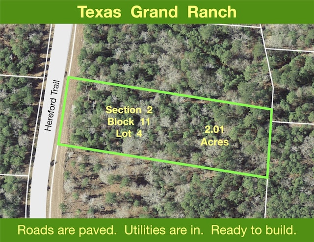 117 Hereford Trl, Huntsville TX, 77340 land for sale