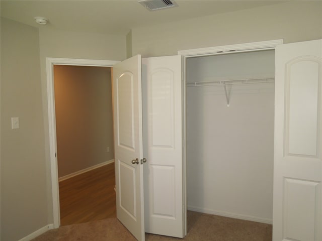 view of closet