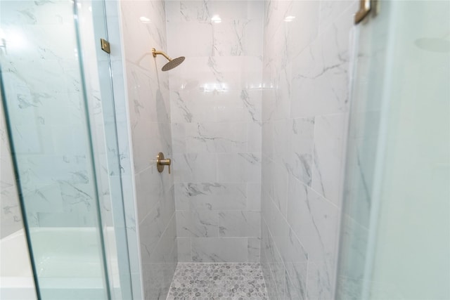 full bath with a stall shower