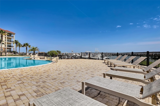 301 E Houston St Unit 3301, Port Isabel, TX 78578 - community pool with a patio area
