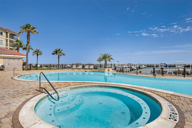 301 E Houston St Unit 3301, Port Isabel, TX 78578 - community pool featuring fence and a patio