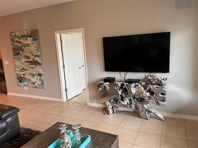 301 E Houston St Unit 3301, Port Isabel, TX 78578 - living area with tile patterned floors and baseboards