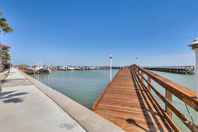 301 E Houston St Unit 3301, Port Isabel, TX 78578 - dock area with a water view