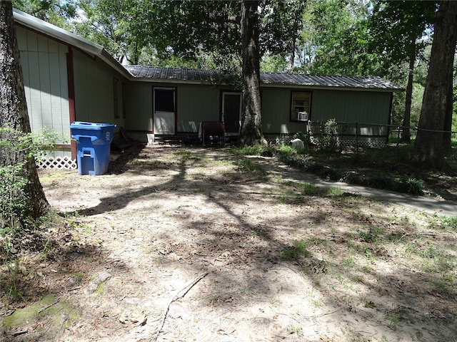 view of rear view of house