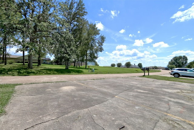 view of road