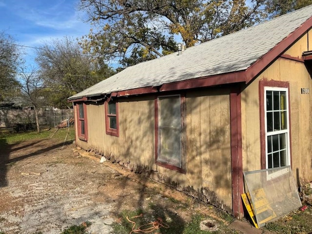 view of home's exterior