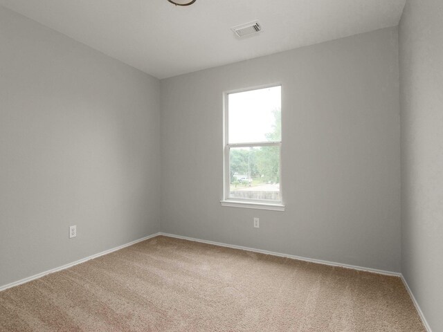 spare room with carpet floors