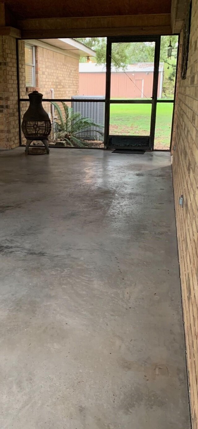 411 Sailfish St, Jones Creek, TX 77541 - view of unfurnished sunroom