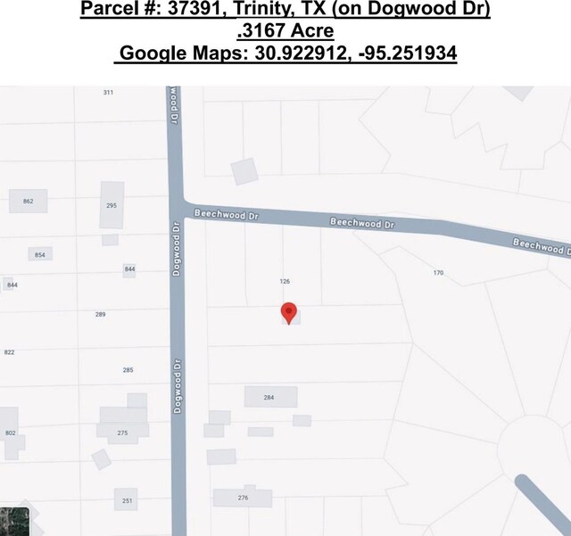 N/A Dogwood Dr, Trinity, TX 75862