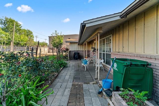 view of patio