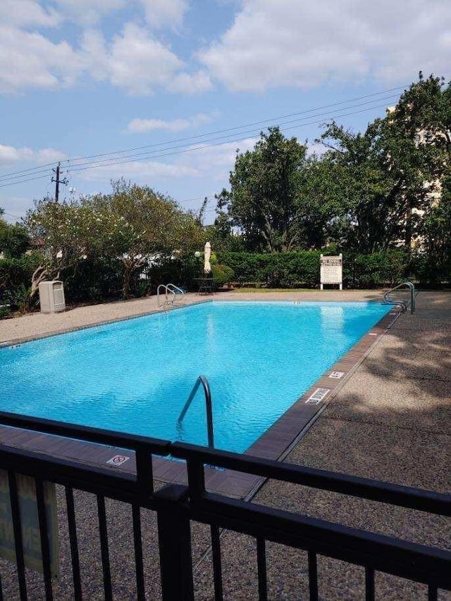 view of pool