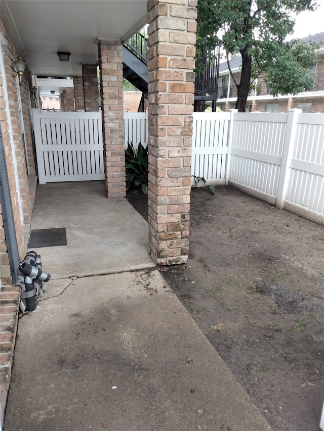 view of patio