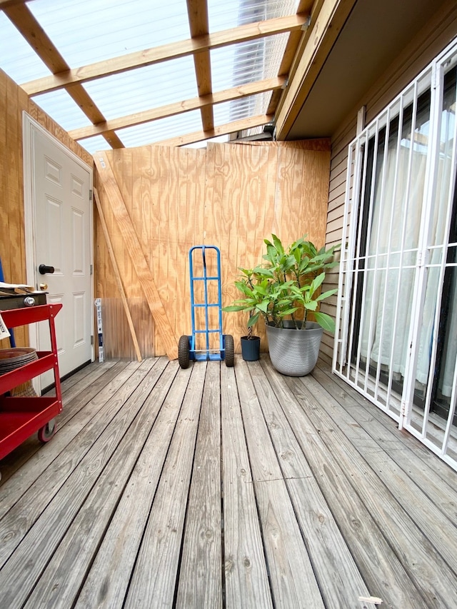 view of deck