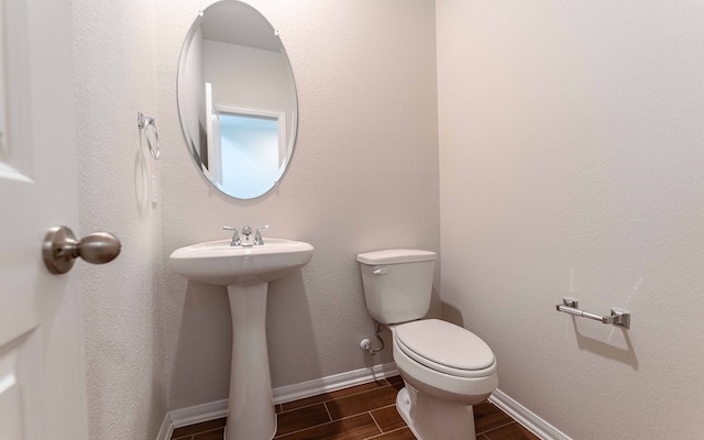 bathroom with toilet