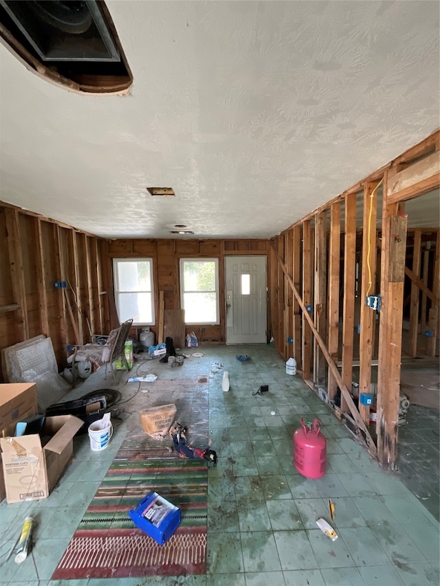 view of unfurnished living room