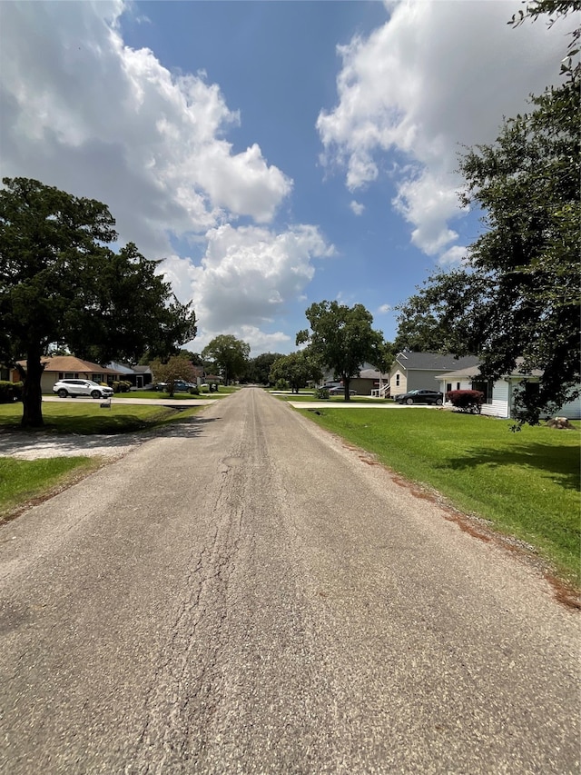 view of road