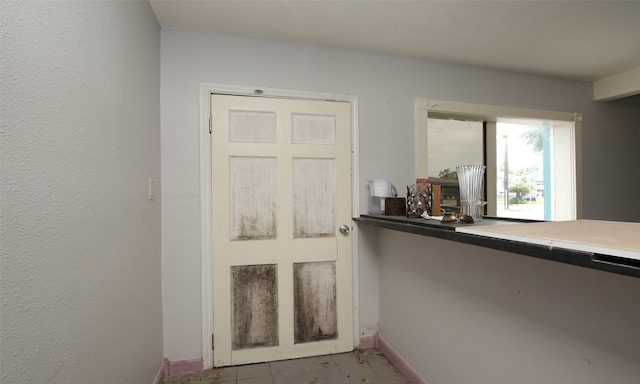 interior space featuring tile patterned floors