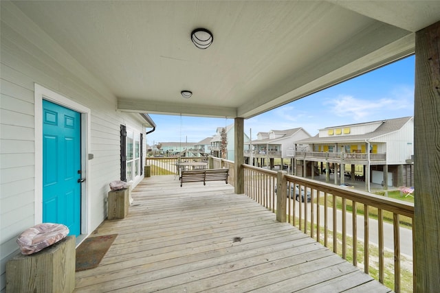 962 Driftwood Dr, Crystal Beach, TX 77650 - deck featuring a residential view