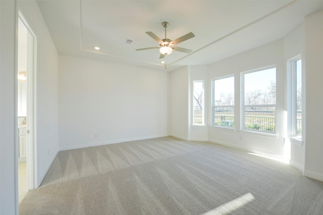 9931 Hunters Run Dr, Missouri City, TX 77459 - carpeted empty room with ceiling fan