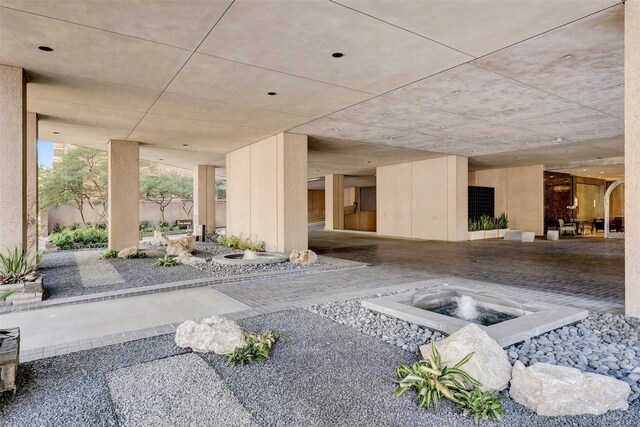 view of community lobby