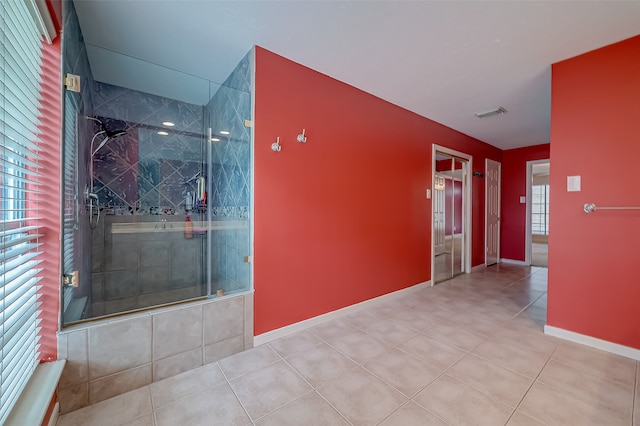 bathroom featuring tile patterned floors