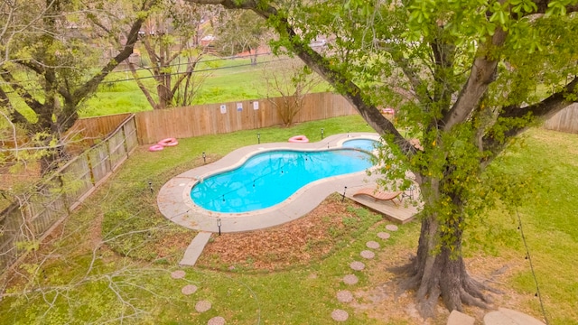 view of pool