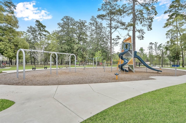 view of community playground