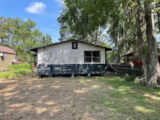 view of side of property